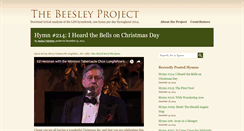 Desktop Screenshot of beesleyproject.com